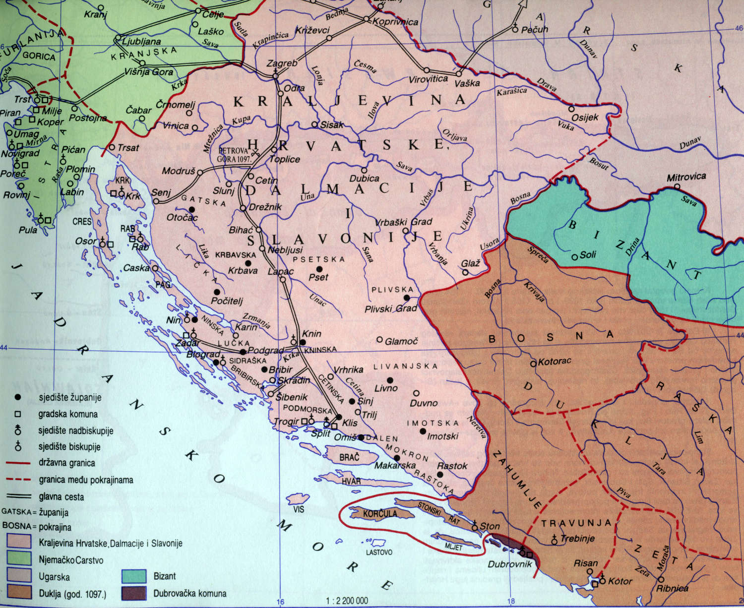 HRVATSKA NAKON UNIJE S UGARSKOM 1102. god.